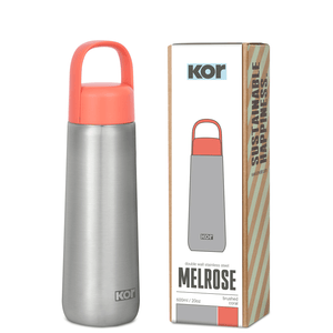 Melrose - 20 oz (600 ml) Double Wall Stainless Steel Bottle