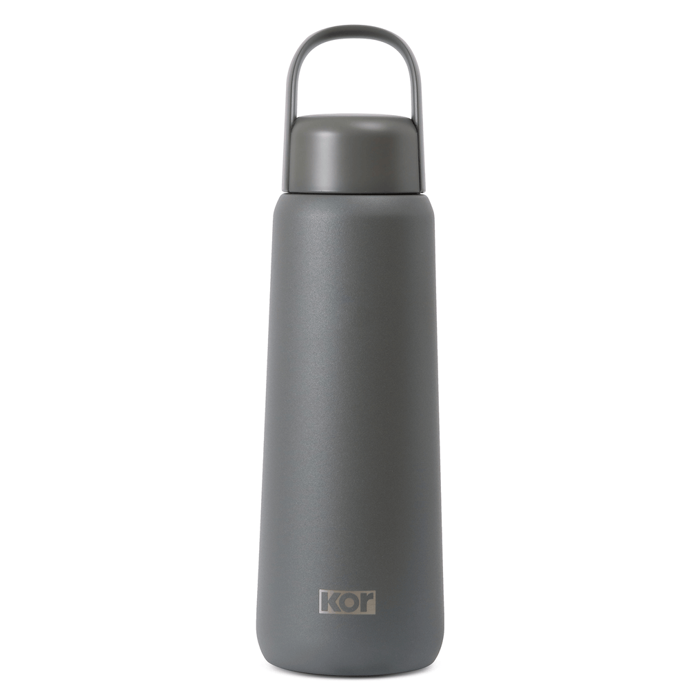 S'well Wild Cherry Water Bottle, 500ml - Vacuum Insulated Stainless Steel, Keeps Drinks Hot & Cold